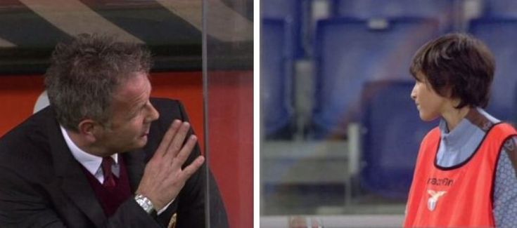 Lazio-Milan, Mihajlovic saluta il figlio raccattapalle