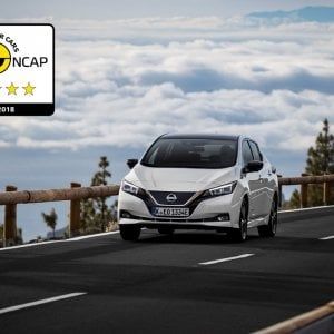 Le "nuove 5 stelle EuroNcap" vanno all'elettrica Leaf