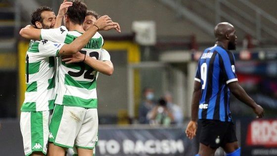 Inter-Sassuolo 3-3, i nerazzurri abbandonano i sogni scudetto