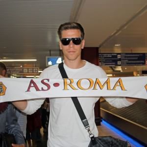 Roma, ecco Szczesny: ''De Sanctis già un amico ma sarà forte concorrenza''