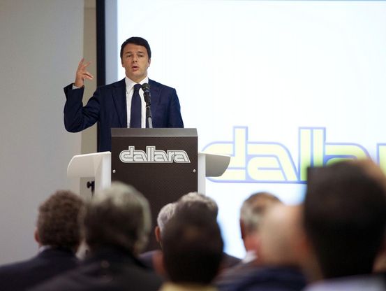 Renzi alla Dallara Automobili