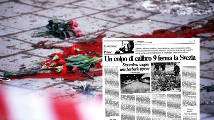 Olof Palme, un colpo di calibro 9 ferma la Svezia