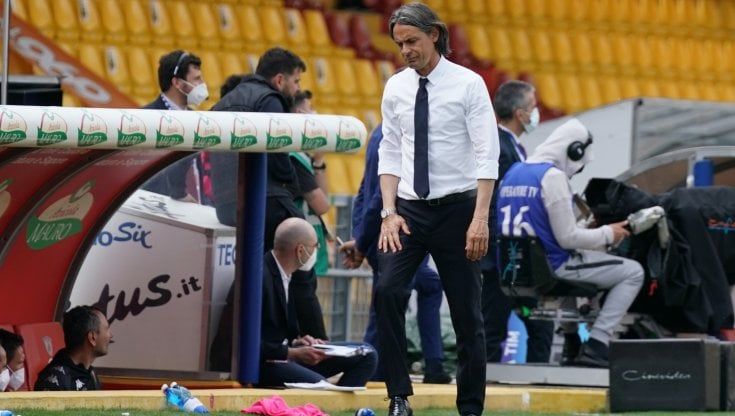 Benevento, Inzaghi: "Gara da chiudere prima, serve esame di coscienza"