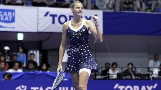 Tennis, Pliskova fa centro a Tokyo. Laver Cup: Djokovic ko con Anderson, giochi riaperti