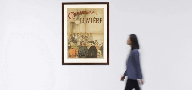 'Cinématographe Lumière', il primo manifesto cinematografico va all'asta