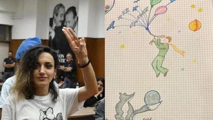 “La matita mi ha aiutato a resistere”: i disegni dal carcere di Maysoon, l’attivista per dieci mesi in cella come “scafista”