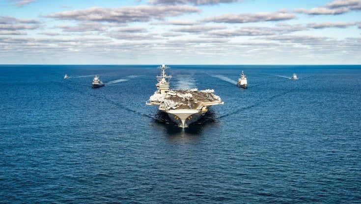 A bordo della portaerei Truman: "Troppi russi nel Mediterraneo"