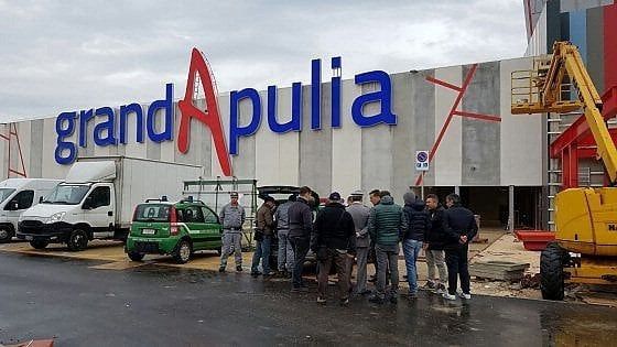 Foggia, il GrandApulia apre il 20 dicembre: sospiro di sollievo per i nuovi mille assunti