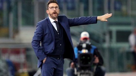 Roma, Di Francesco: ''Guai a sottovalutare la Spal''. Out Kolarov e De Rossi