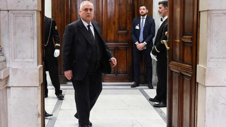 Consulta, Lotito scatena la fronda contro l’uomo di Tajani ex commissario Figc