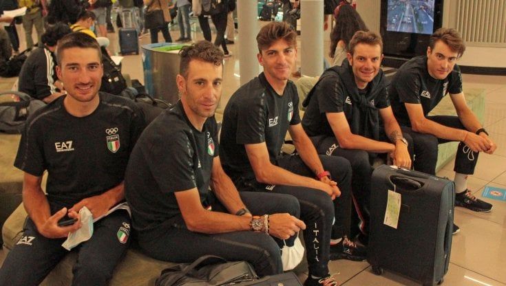Tokyo 2020, l'Italia di basket e ciclismo è in Giappone. Nibali: ''Obiettivo medaglia''