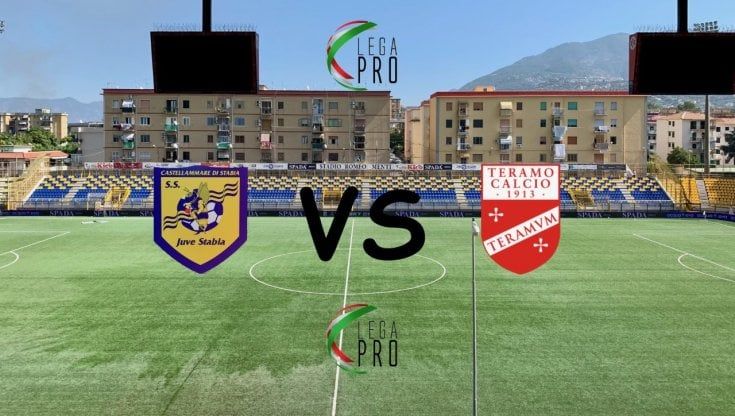 Juve Stabia e Teramo si dividono la posta