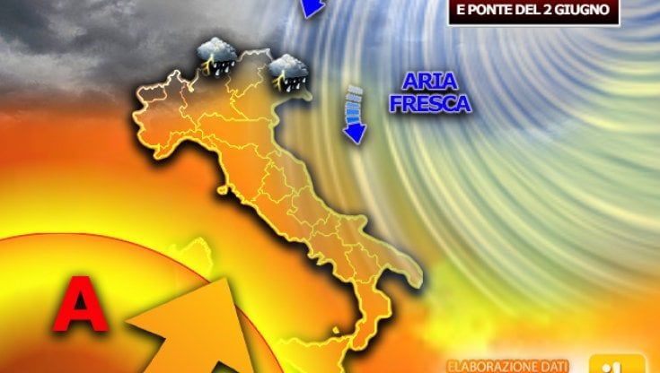 Previsioni meteo, il ponte del 2 giugno è salvo. Qualche pioggia nel weekend, poi sole ovunque