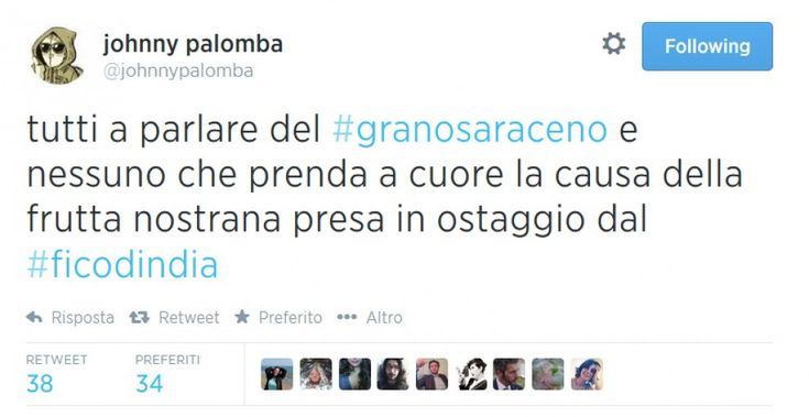 #granosaraceno, la gaffe diventa parodia