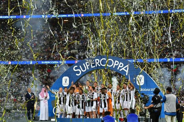 Supercoppa alla Juventus: la festa bianconera