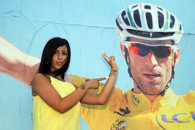 Tutti in giallo a Messina per Nibali