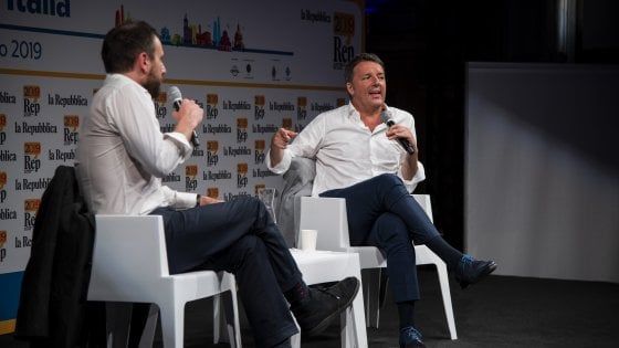 Il laboratorio della politica a Rep Idee: oggi tocca a Renzi e Prodi. Piazza gremita per Saviano