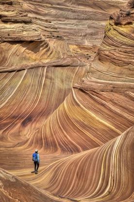 Onde psichedeliche nel deserto: le incredibili immagini dallo Utah
