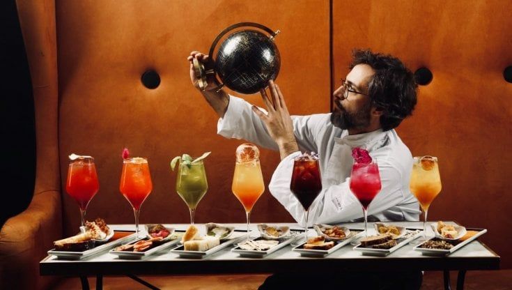 Chef Maradona si esibisce al Re Sole