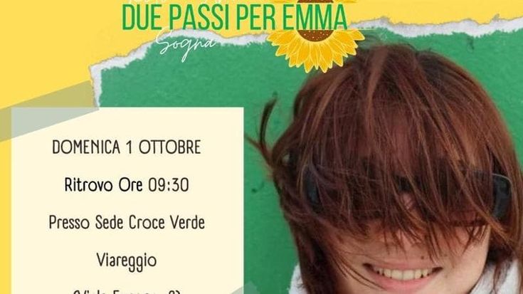 "Due passi per Emma", a Viareggio la camminata tra solidarietà e ricordo