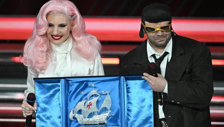 Ditonellapiaga e TonyPitony vincono la serata delle cover a Sanremo 2026
