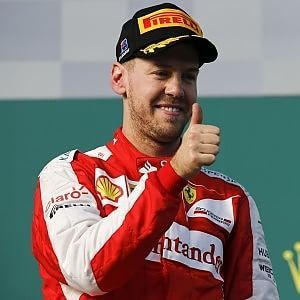 Vettel il Rosso felice terzo dietro i mostri "La mia bella Ferrari"