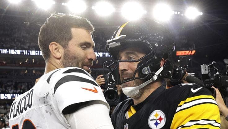 Flacco & Rodgers, quarterback senza tempo, che spettacolo in Bengals-Steelers