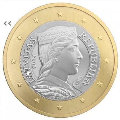 Euro, entra la Lettonia: tutte le monete