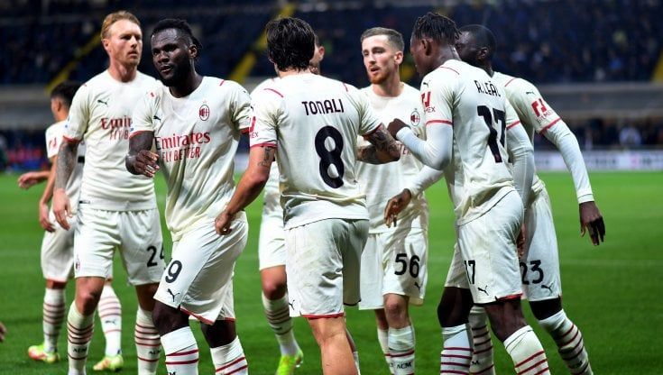Atalanta-Milan 2-3: con Calabria, Tonali e Leao i rossoneri non mollano un metro