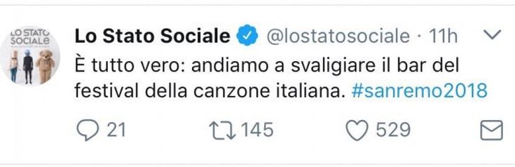 Lo Stato Sociale a Sanremo 2018: "Andiamo a svaligiare il bar"