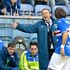 Sampdoria-Cagliari alla fine del primo tempo 1-1