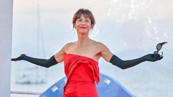 Sophie Marceau ospite di Fabio Fazio nella prima puntata di “Che tempo che fa”