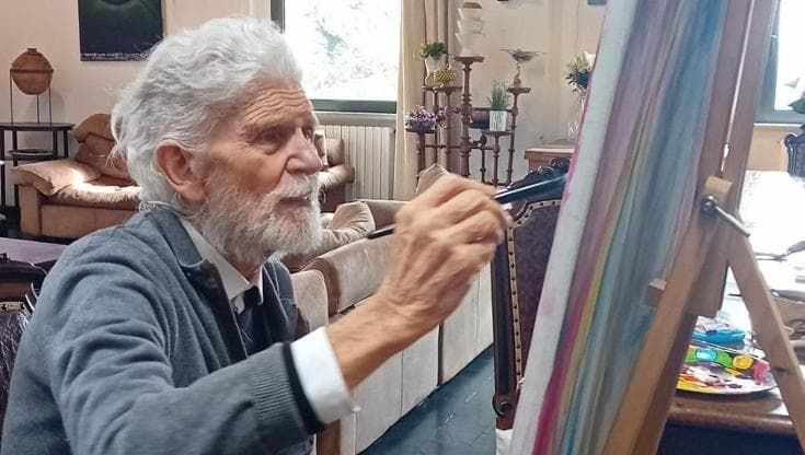 Alessandro Poli, l'architetto fiorentino che combatte l'Alzheimer con la pittura