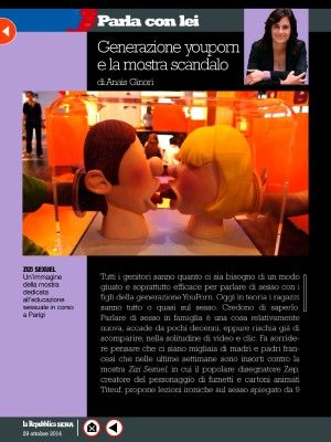 Generazione youporn e la mostra scandalo