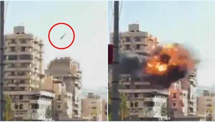 Beirut, il missile centra in pieno un palazzo: obiettivo il nuovo capo di Hezbollah