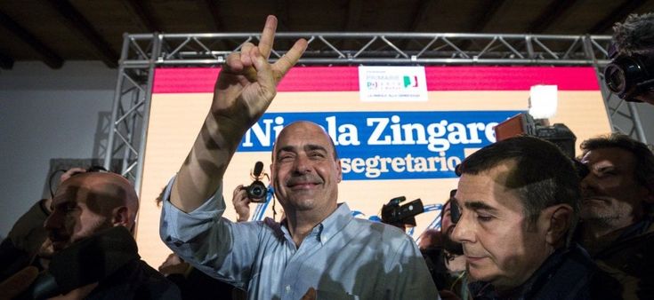 Primarie Pd, vince Nicola Zingaretti: "Siamo tra il 65 e il 70%. Grazie all'Italia che non si piega a un governo pericoloso". Affluenza oltre 1 milione e 700mila