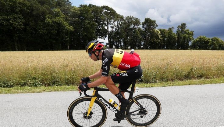 Tour, nella crono Van Aert prepara la rivoluzione