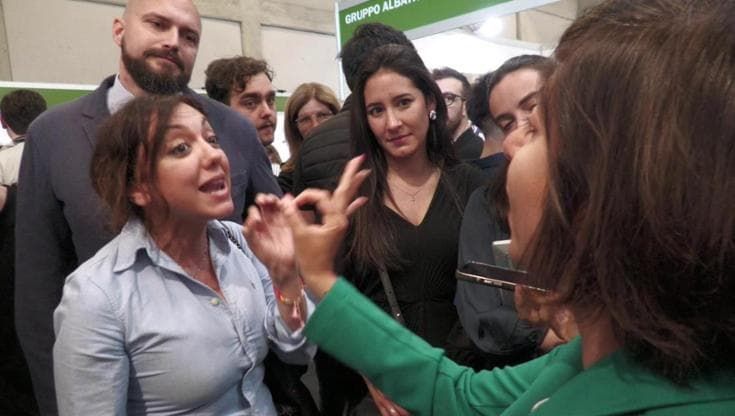 Il collettivo femminista di destra Nemesis è al Salone, discussioni accese tra Disabato e Montaruli