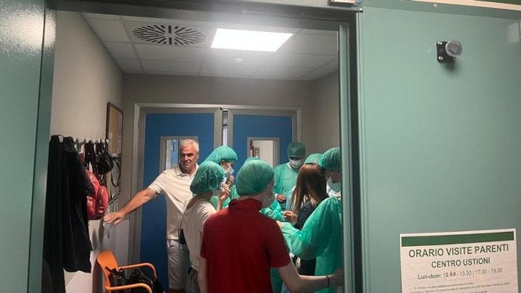 Il ministro Schillaci incontra i genitori dei feriti di Crans
