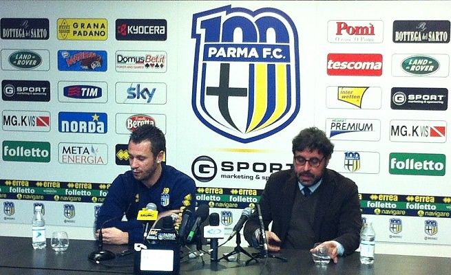 Cassano: "Voglio rimanere a Parma<br />Io e la mia famiglia stiamo bene qua"