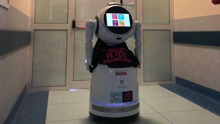 Aphel, il robot-infermiere che aiuta i bambini malati in ospedale