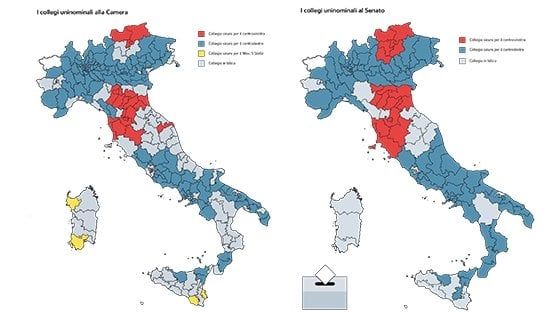 Larghe intese, mancano i numeri. Al Senato domina il centrodestra 