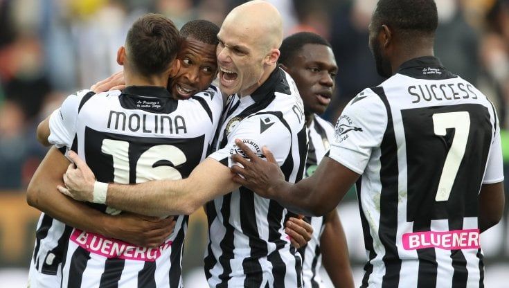 Udinese-Cagliari 5-1: Joao Pedro illude i sardi, poi Beto li travolge