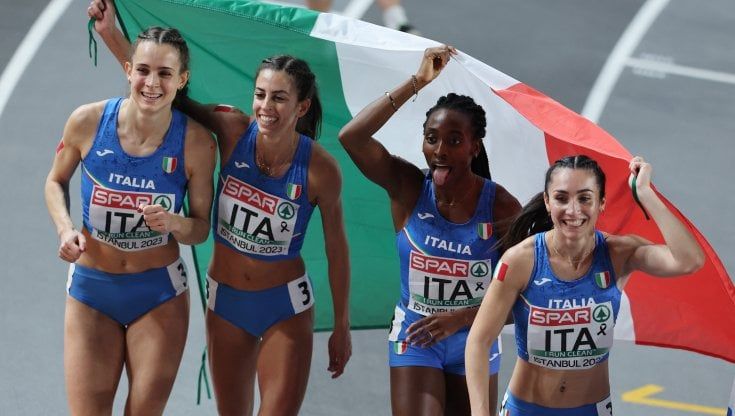 Atletica, grande Italia: argento nella 4x400 femminile