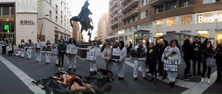 "Morire per una pelliccia": Animal Amnesty a Napoli