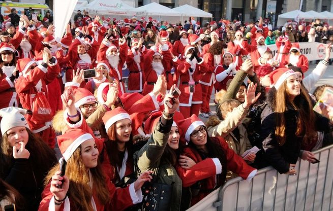 Brescia, in migliaia alla Babbo Running per aiutare la ricerca sui tumori infantili
