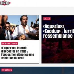 Salvini e "le vite nel limbo" dell'Aquarius raccontati dalla stampa internazionale