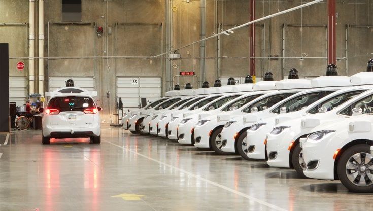 Guida autonoma, nuova area test per Waymo