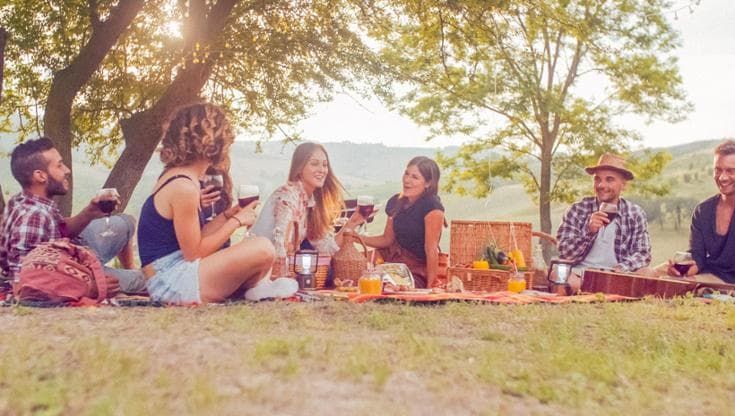 Picnic: il cestino della felicità per cibarsi di natura