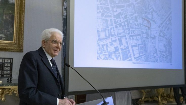 Il presidente Mattarella lancia i lavori per la Biblioteca di Storia dell'arte di Palazzo San Felice